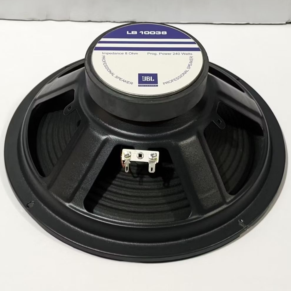 SPEAKER KOMPONEN JBL 10 INCH / speaker komponen 10 inch JBL LB 10038 Daya 240 watt / voice coil 38mm