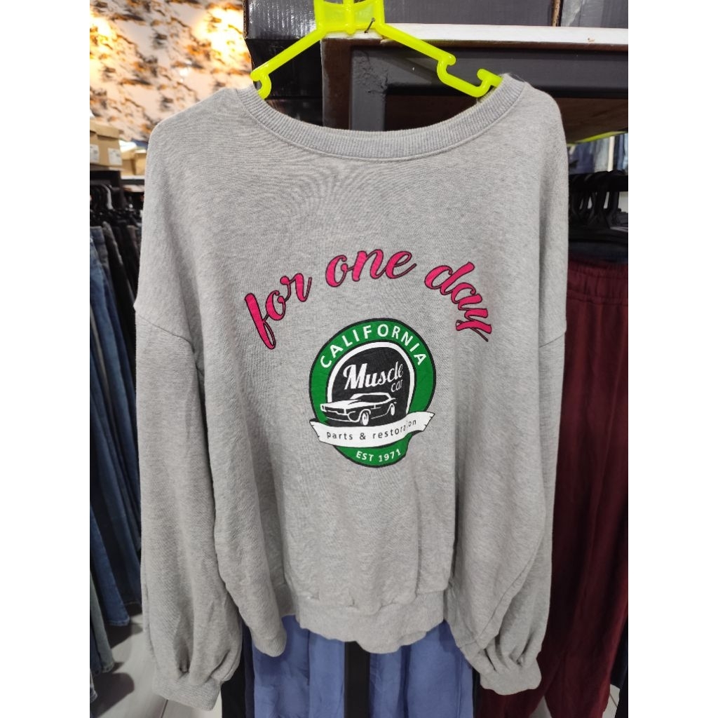 SWEATER CALIFORNIA FRMD, SWEATER OVERSIZE, SWEATER CASUAL, SWEATER LIFESTYLE