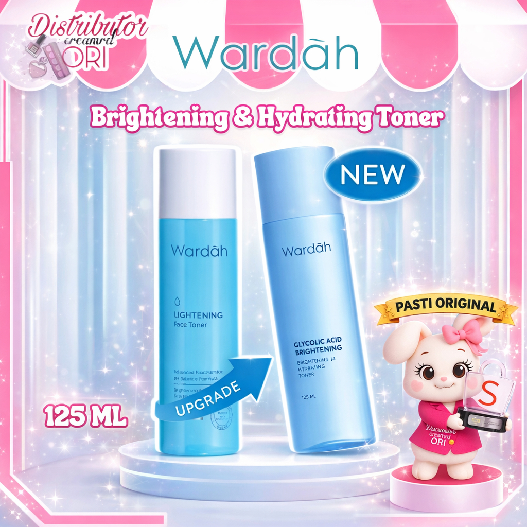 Wardah Lightening Face Toner 125ml | BPOM