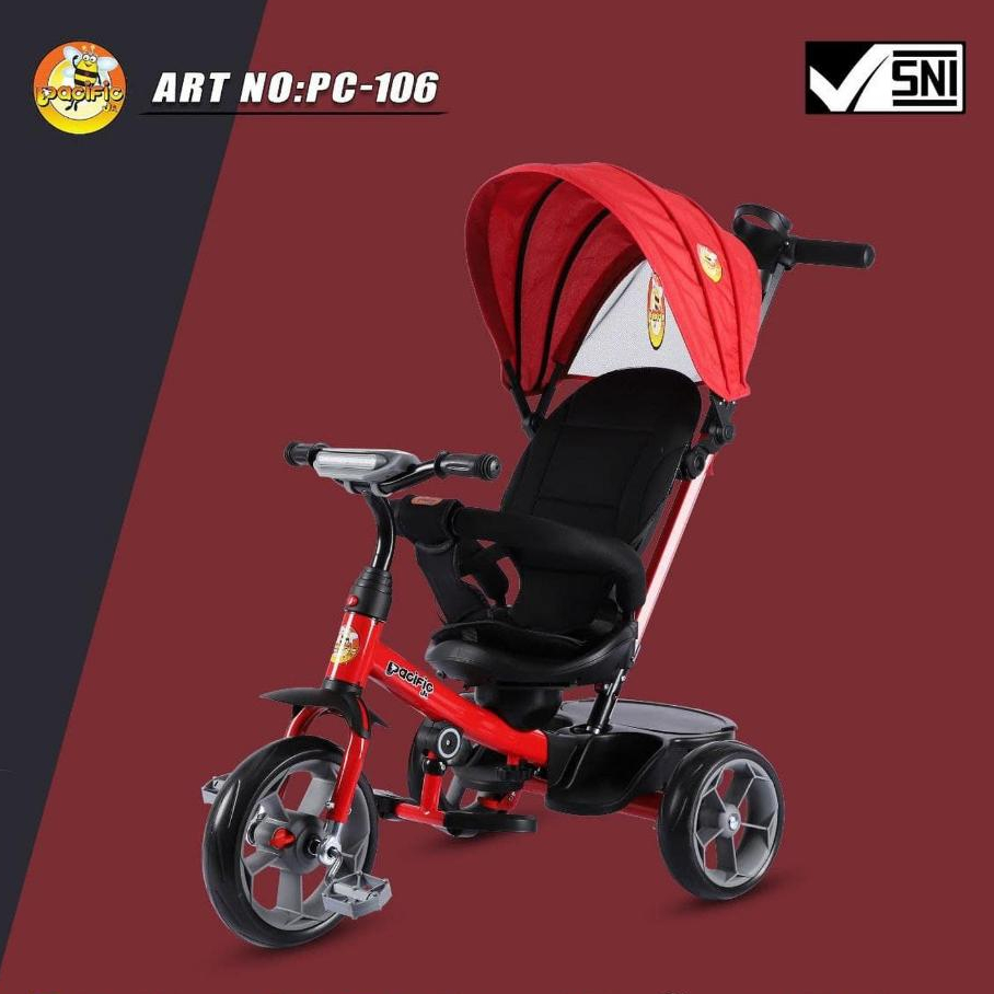 Sepeda roda tiga pacific 106 roda tiga pacific