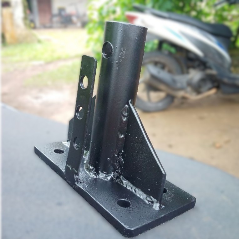 Dudukan Stang Motor Bebek Trail Universal CNC Tinggi Kuat Untuk Supra Revo Smash