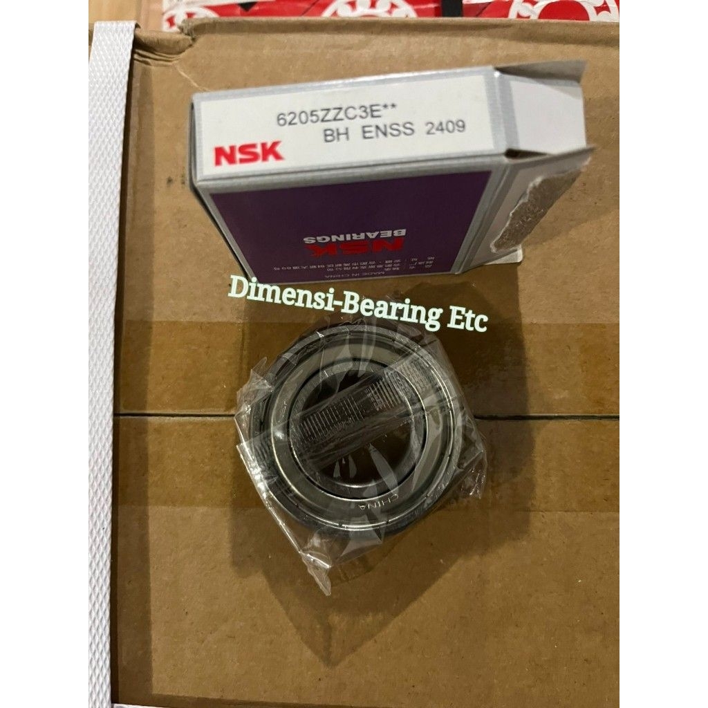 6205 ZZ C3 NSK / 6205 2Z C3 NSK  POLANDIA BALL BEARING