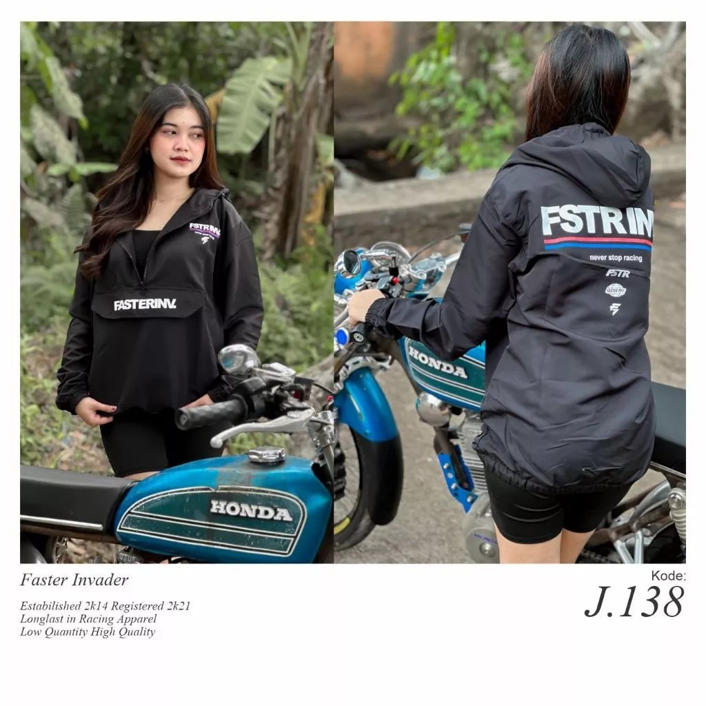 Jaket Anorak faster invader