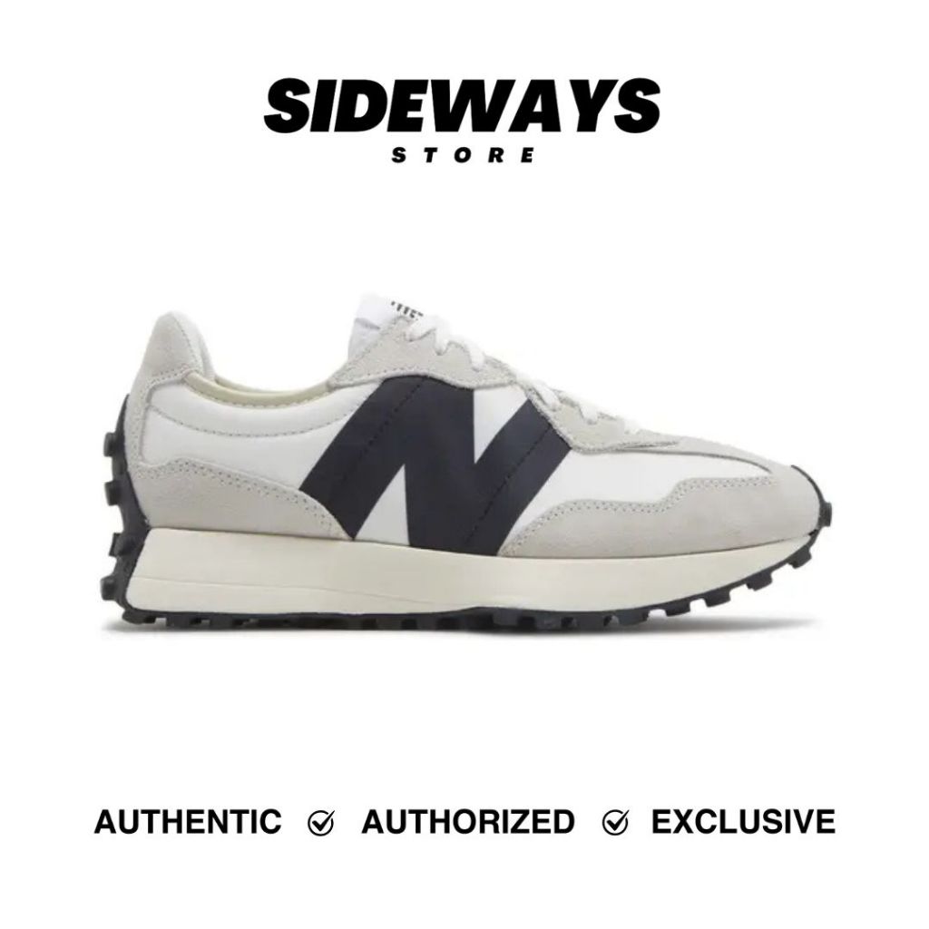 New Balance 327 Sea Salt Black (WS327FE) - 100% Original Guarantee