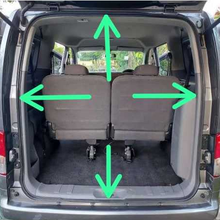 Karet Pintu Bagasi mobil freed