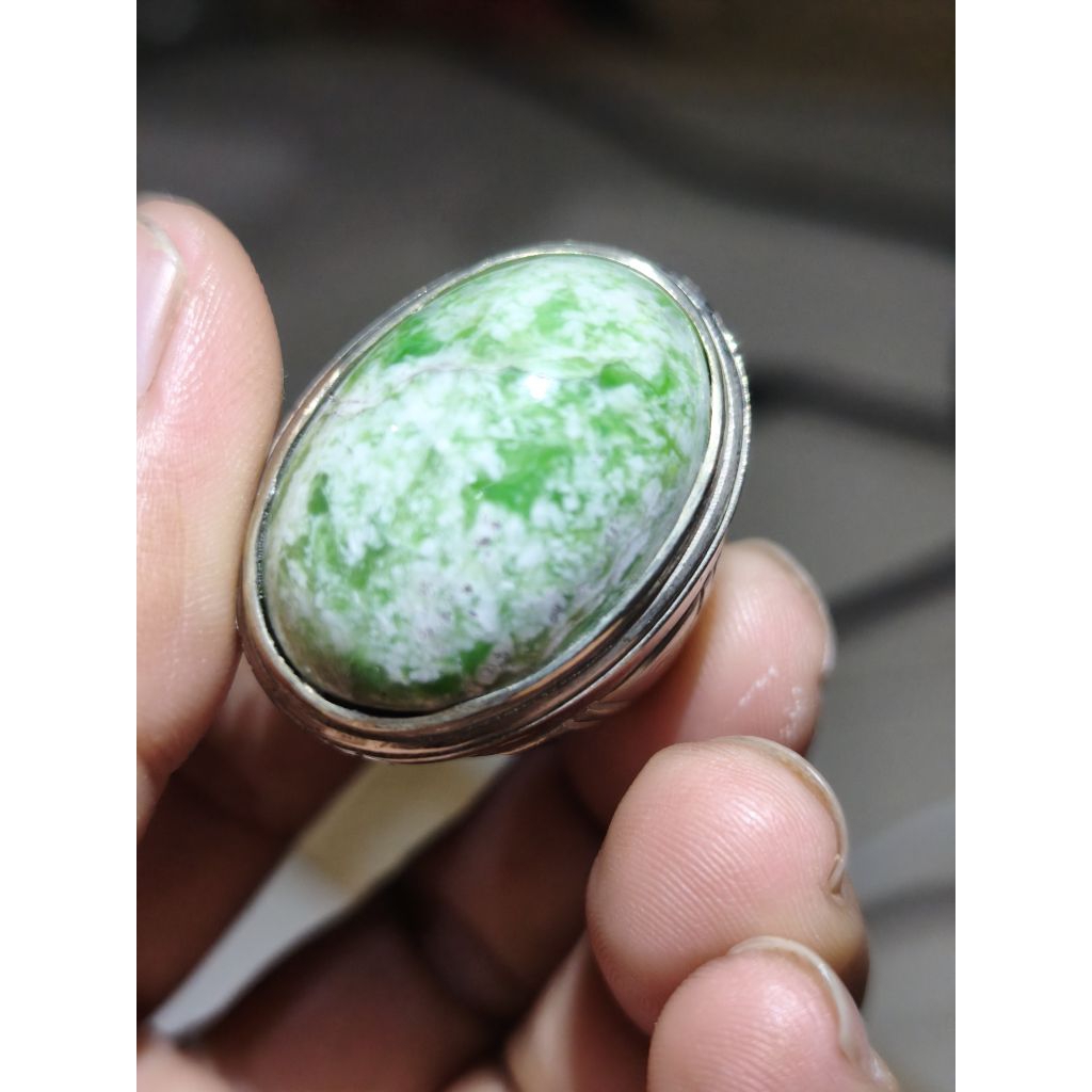 batu cincin emerlad cyclop Papua jadeite Jade