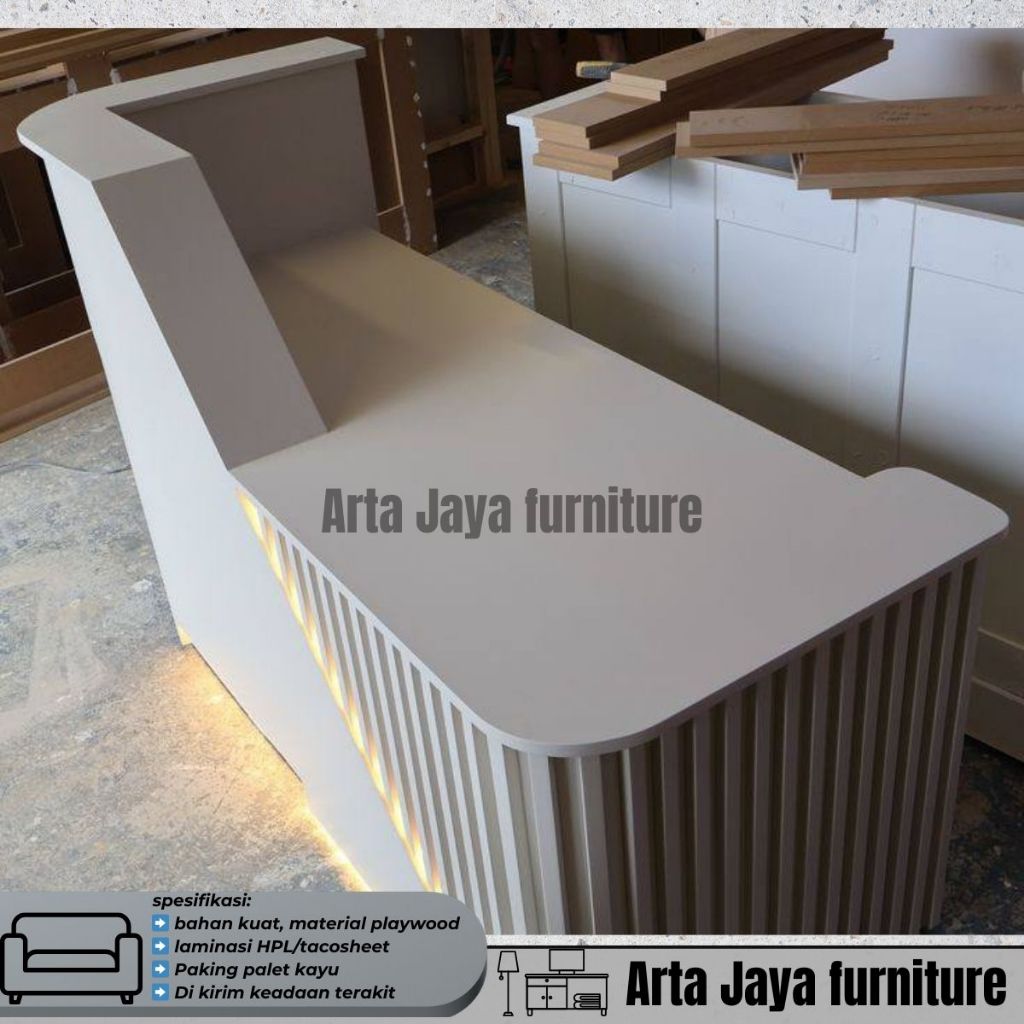 Meja Kasir Meja Bar Salon Kecantikan Meja Resepsionis Meja Resepsionis Counter