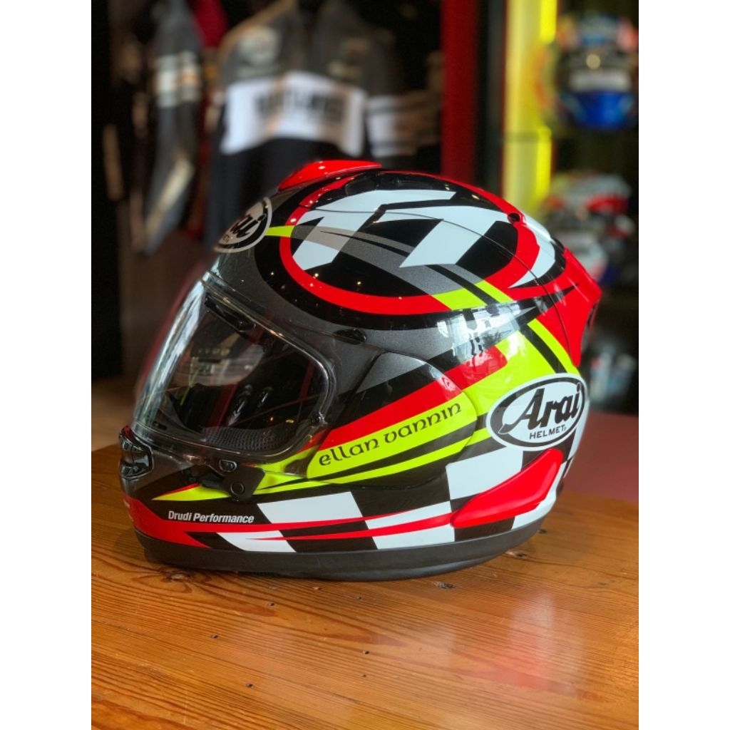 SECOND HELM FULLFACE ARAI RX-7X IOM TT 2023  LIMETED EDITION SIZE XL