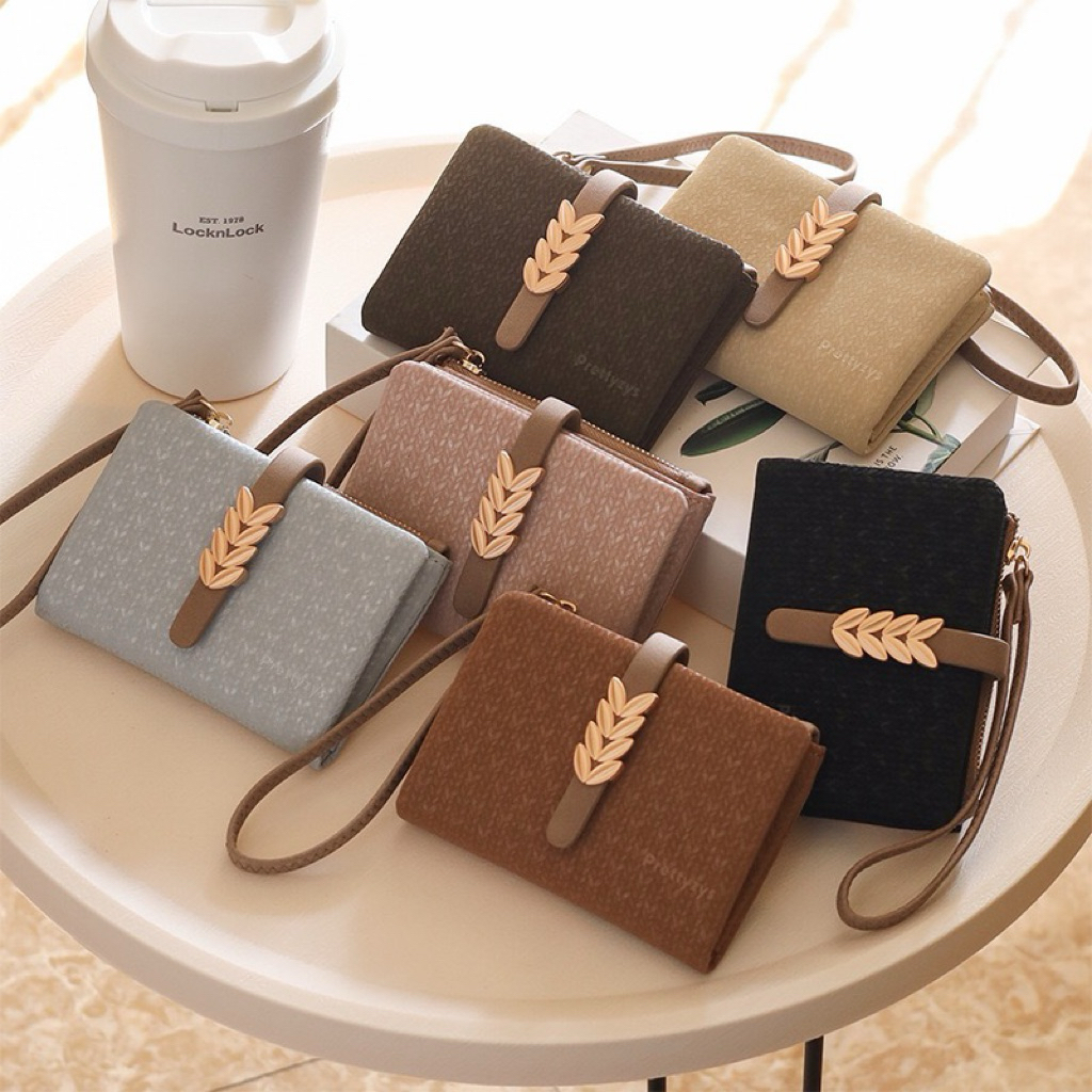 DOMPET PENDEK LIPAT 2 LENTUR PRETTYZYS 25-2431