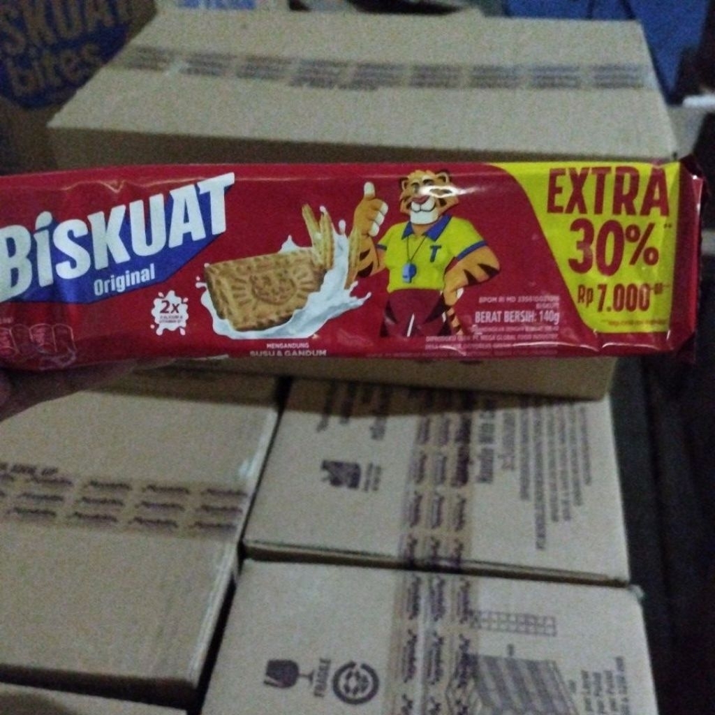 Biskuat Original Extra 30% 140gr