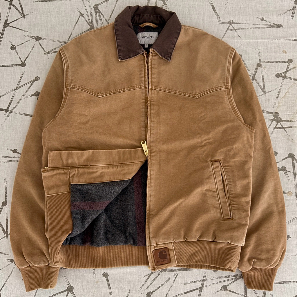 CHT WIP OG Santa Fe Size S New Test Fit | CARHARTT WIP OG SANTA FE - Hamilton Brown Original