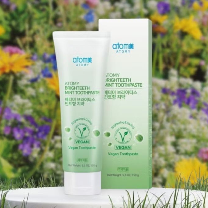 BRIGHTEETH MINT TOOTHPASTE ATOMY