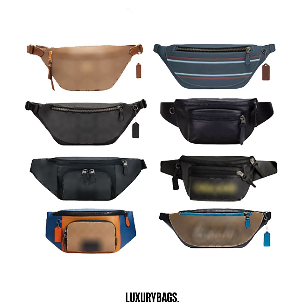 3230 C5343 League waistbag belt in colorblock