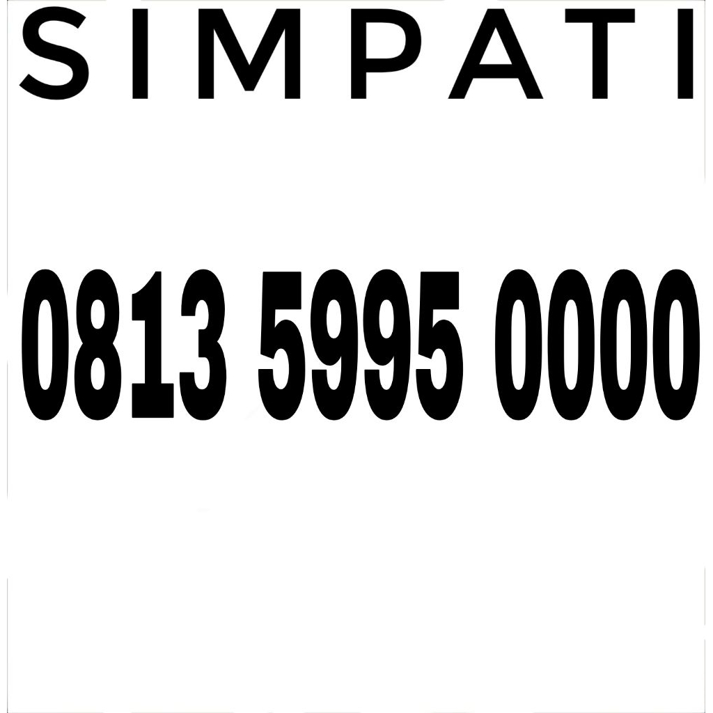 Nomor Cantik TELKOMSEL KWARTED 0 0000