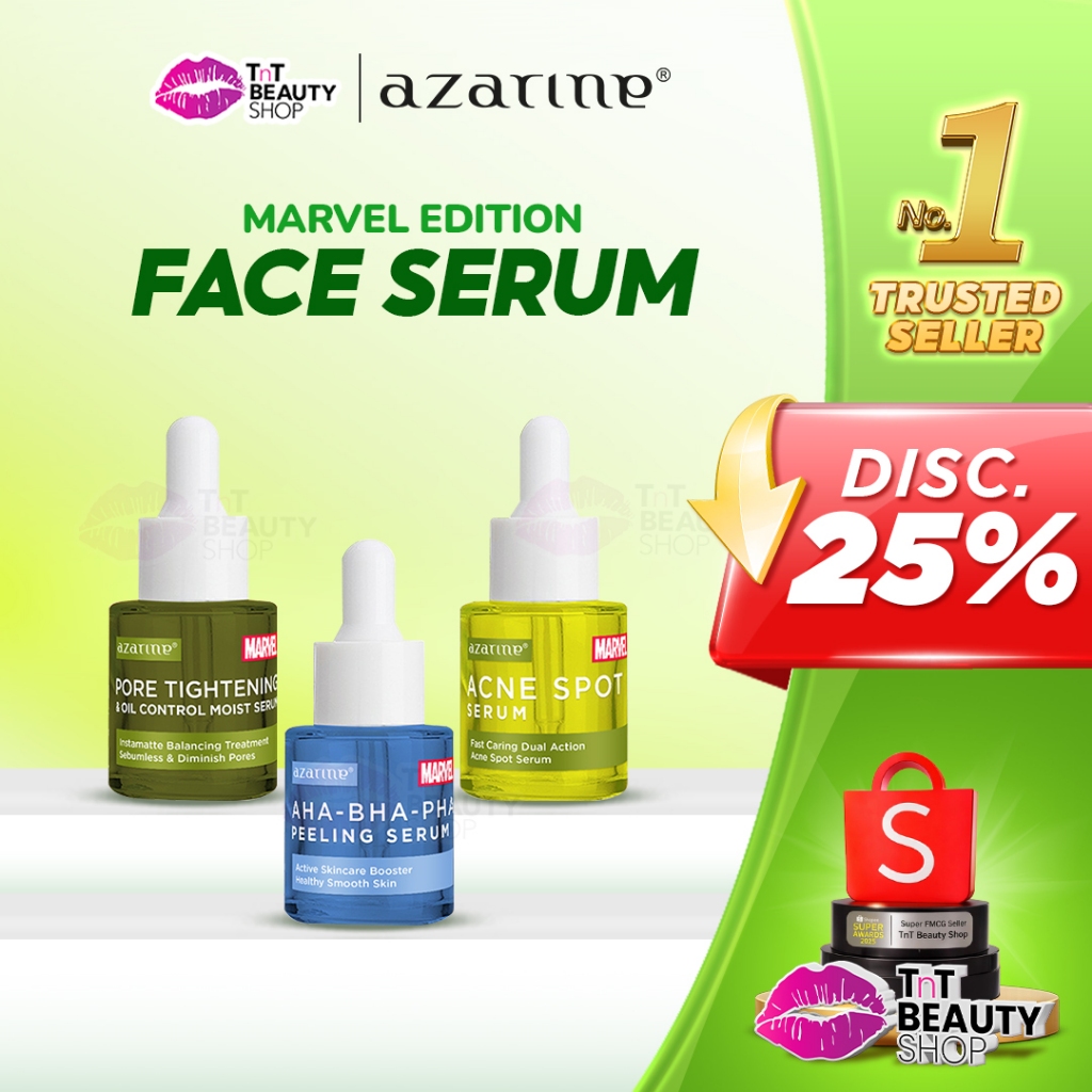Azarine Brightening Pore Tightening Oil Control Moist Serum Acne Spot 20ml | Tnt Beauty Shop