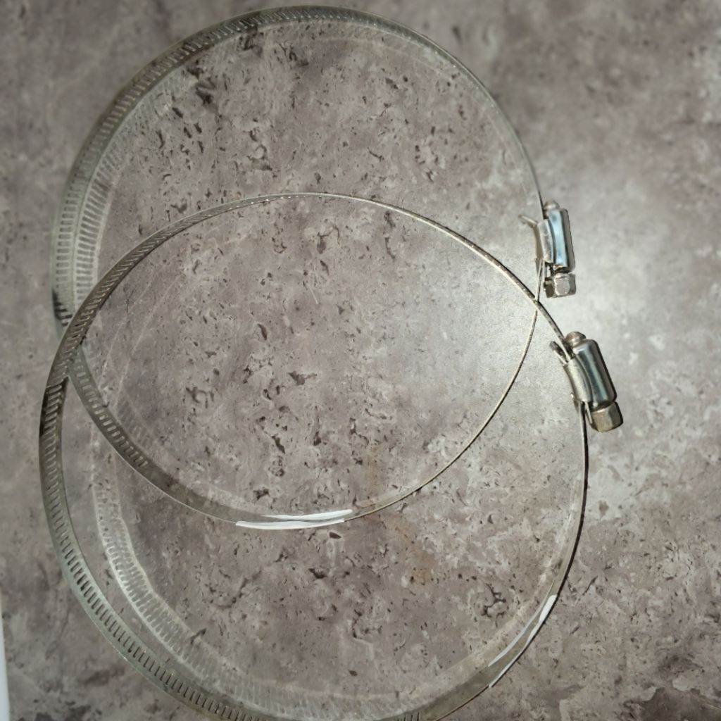 Klem ring cincin 158-178mm/Pengiklan cincin besi tiang