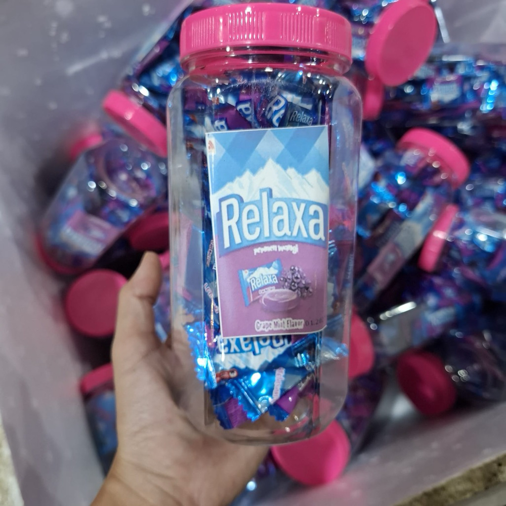 Permen relaxa toples kecil