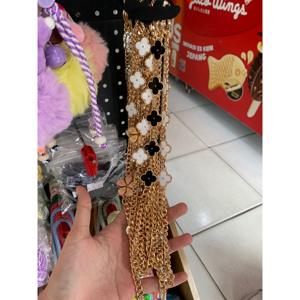 lanyard tali hp / tali hp panjang /tali hp selempang premium