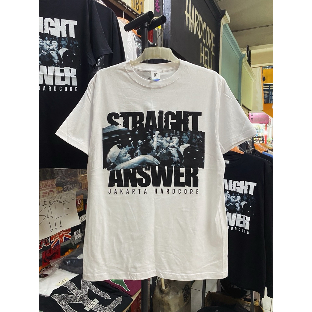 Tshirt Straight Answer - Jakarta Hardcore Official Merchandise