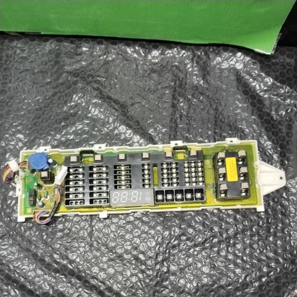 modul pcb display tombol mesin cuci LG top loading TH2722DSAK Ori kode part EBR83270951