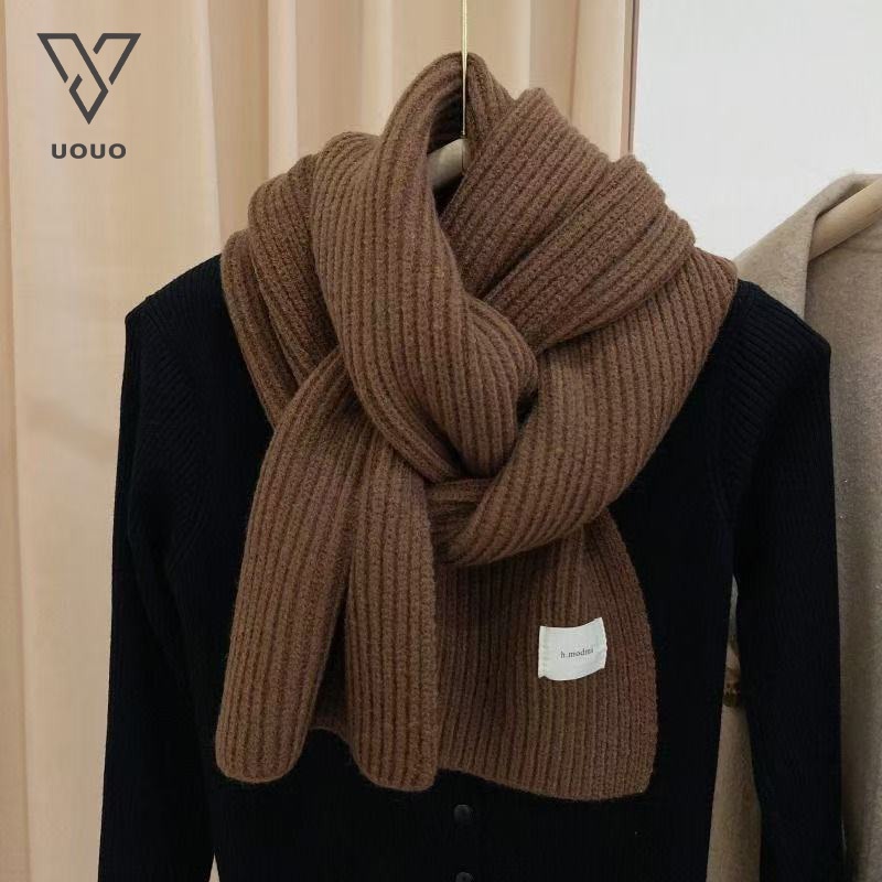 UOUO Syal musim dingin / winter scarf / syal winter scarf syal leher rajut wanita winter musim dingi