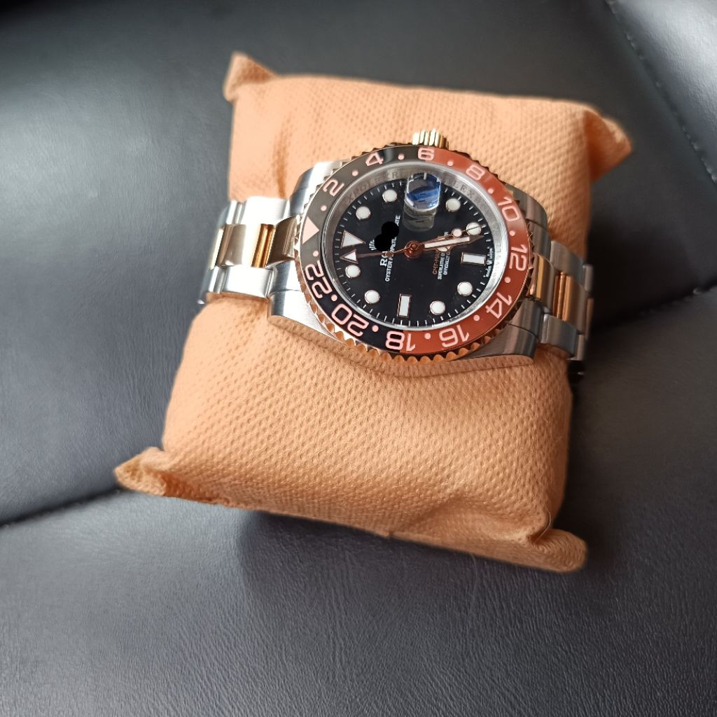 Jam Tangan Pria rx gmt master II rootbeer automatic