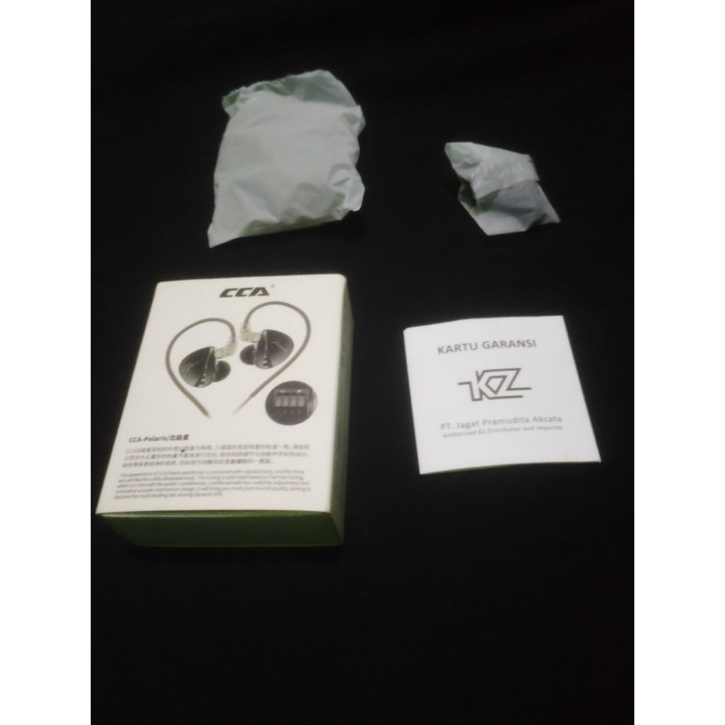 kabel CCA Polaris + Eartips KZ