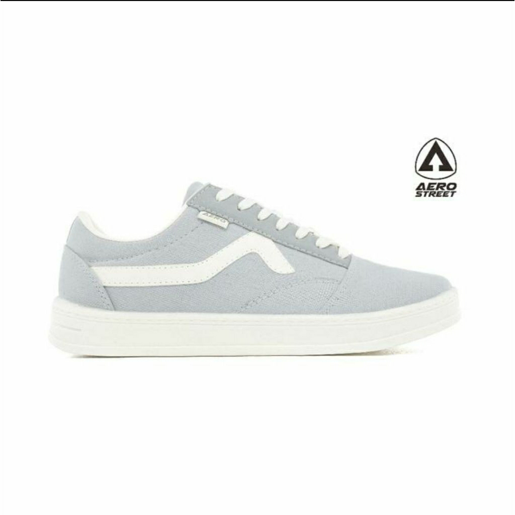 Aerostreet Massive Low 2.0 Abu Muda Pastel Natural - Sepatu Sneakers Casual