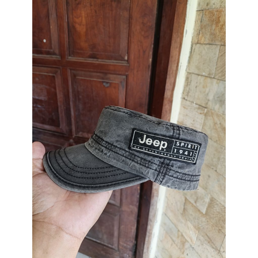 Topi Komando Jeep Original Fashion Pria/Wanita