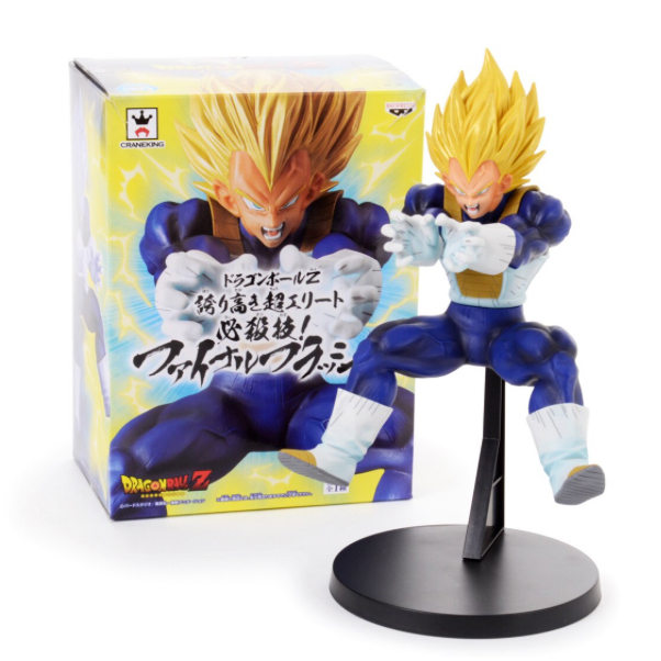 BANPRESTO DRAGON BALL Z VEGETA FINAL FLASH FIGURE