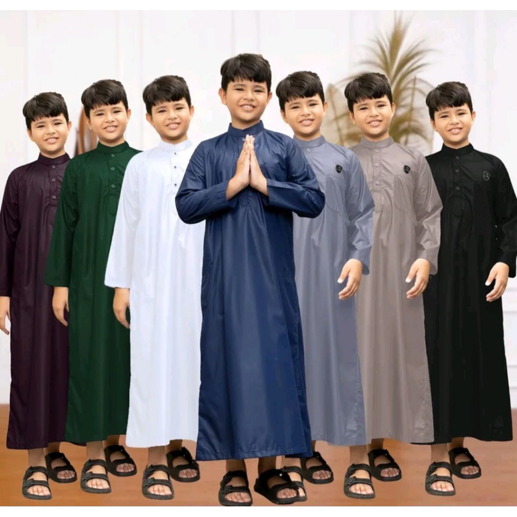 Terbaru Jubah anak laki-laki /gamis anak laki-laki Bahan katun toyobo premium
