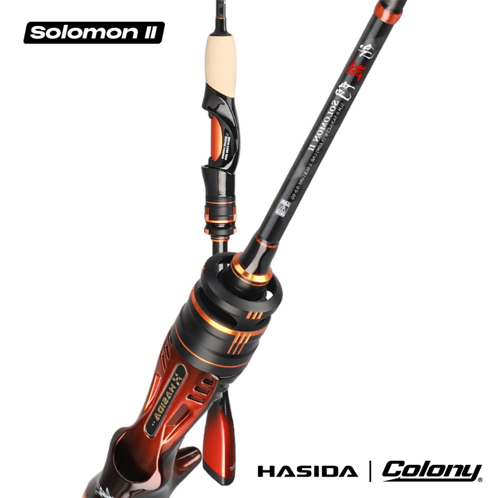 JORAN BAITCASTING BC ULTRALIGHT HASIDA HISTAR SOLOMON II