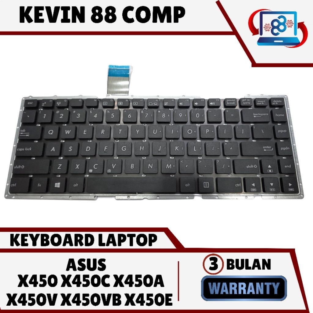 Keyboard Asus X450 X450C X450A X450V X450VB X450E A450 A450C