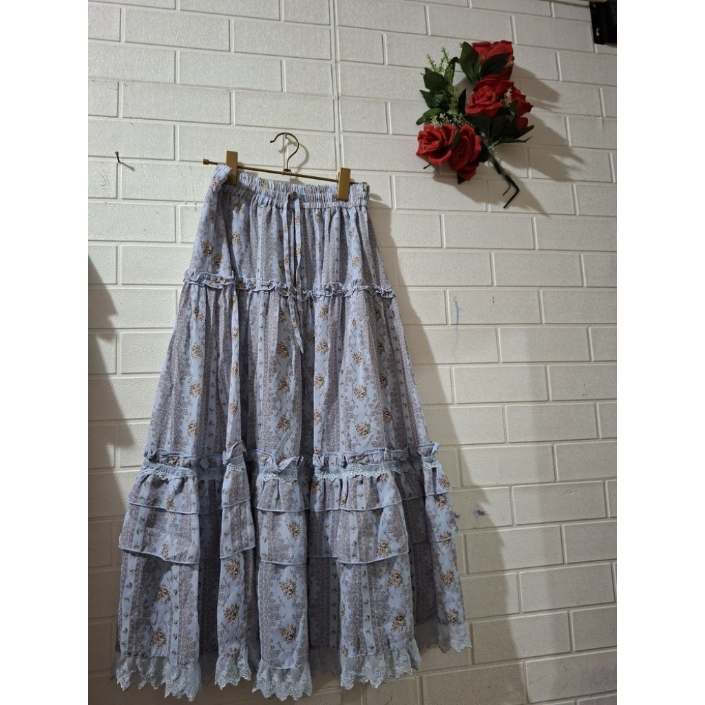 Rok Axess femme baby blue motif