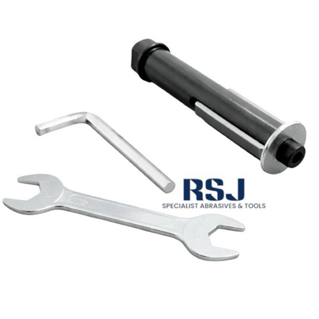 adaptor Roda poles  stainless ke gerinda M10