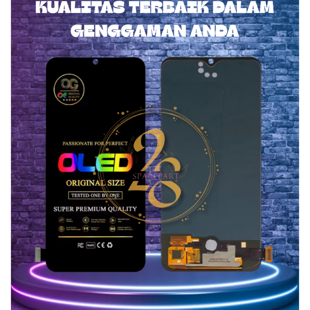 LCD TOUCHSCREEN VIVO Y73 4G / Y75 4G / X50E / X50 LITE / IQOO Z6 4G LCD FULLSET