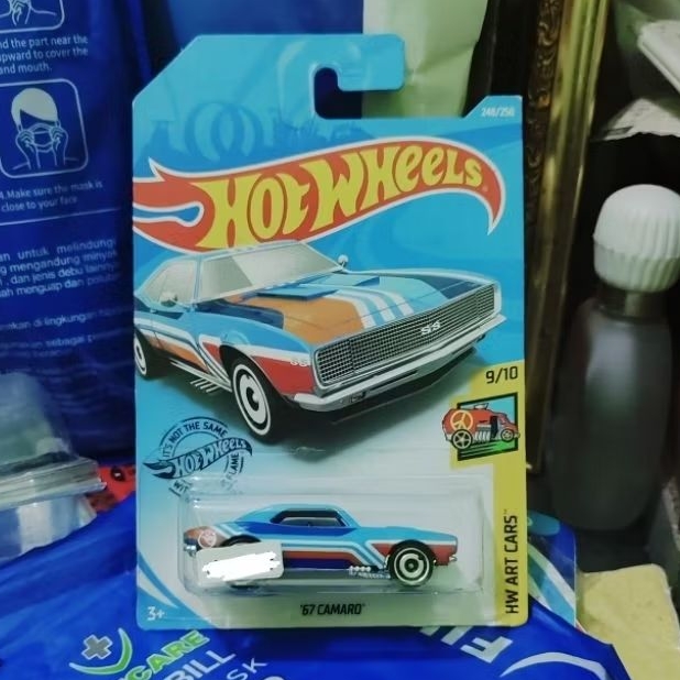 Hot Wheels 67 Camaro Treasure Hunt Reguler TH Reg diecast Mattel