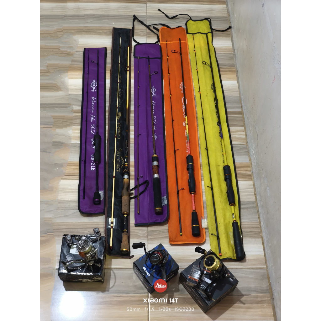 Joran second Relix Nusantara Alap alap BC | kancra bodas sp | capung 622 Se 1-3lbs | 702 gen 2