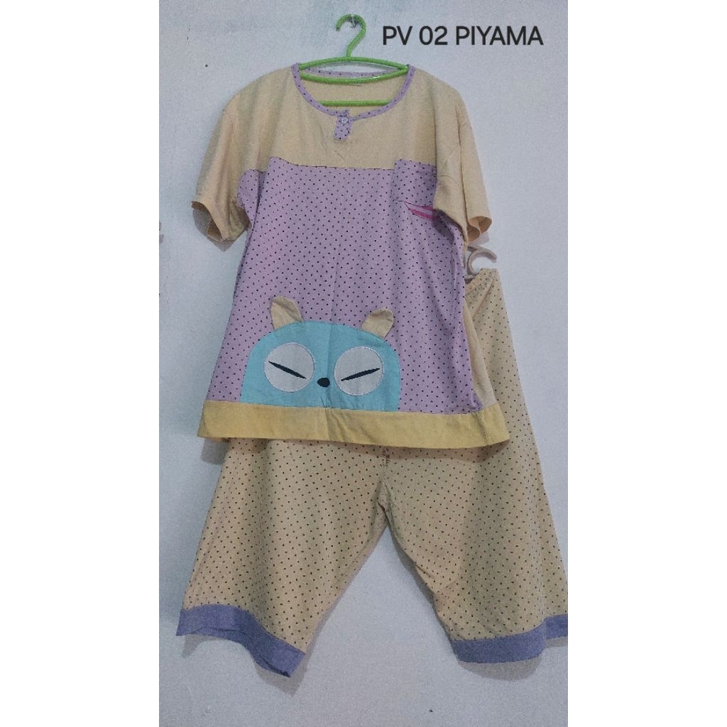 Preloved Oneset Piyama Wanita (BACA DESKRIPSI)