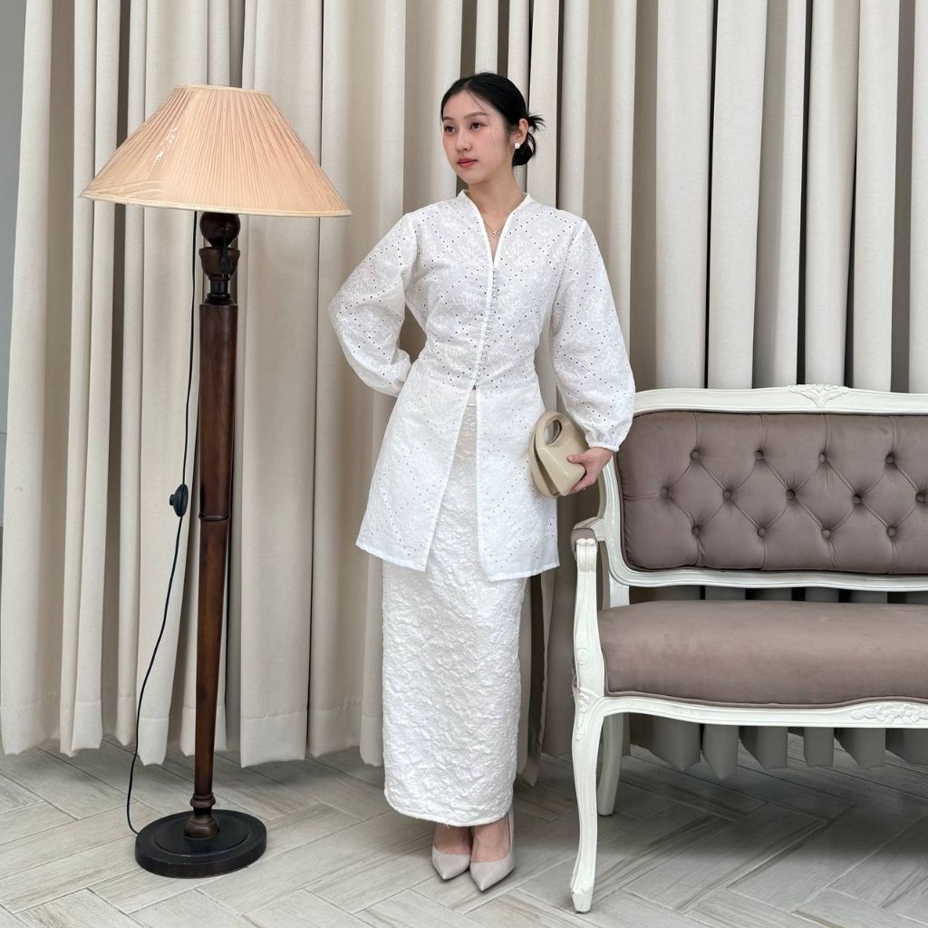 Senja Vest / Kebaya Modern/ Kebaya Panjang / Kebaya Wisuda / Kebaya Pesta / Vest Raya / Outer Pesta