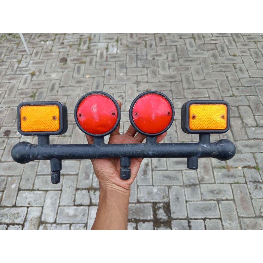 Lampu sorot jeep mobilan anak jadul