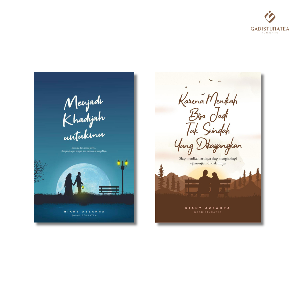 ORIGINAL BUKU MENJADI KHADIJAH UNTUKMU & KARENA MENIKAH BISA JADI TAK SEINDAH YANG DIBAYANGKAN - RIA