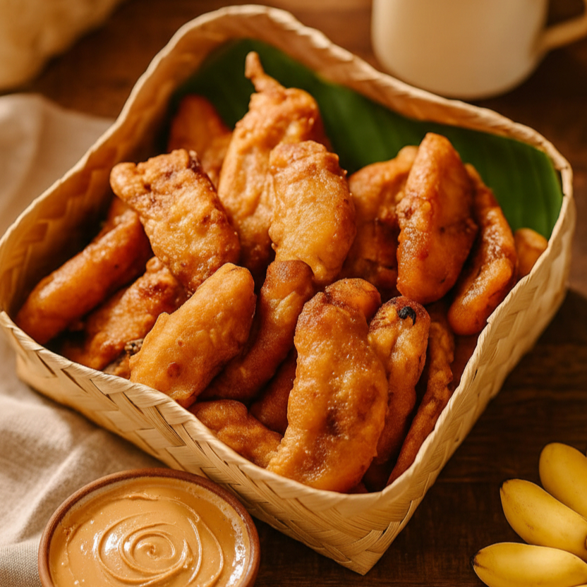 Pisang Goreng Madu Selai Kacang isi 25 pcs by Kudapan Haji Didik