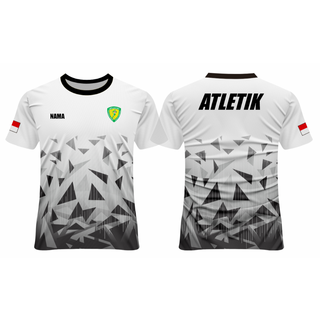 JSB SPORTWEAR | Jersey pendek Olahraga running lari atletik bahan dryfit Fullprinting | RUN001