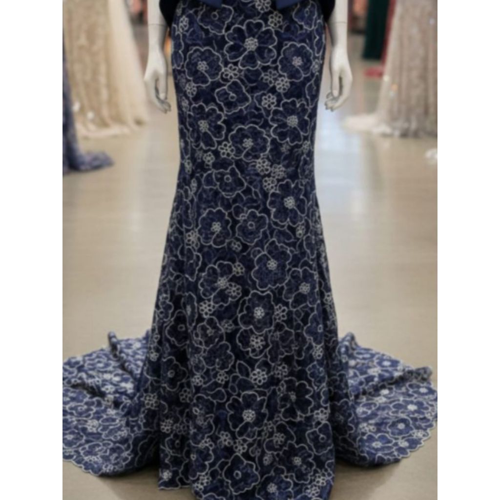 Tile etnik bordir, brokat tile etnik, tile pairel, bahan tile etnik bordir(harga persetengah)