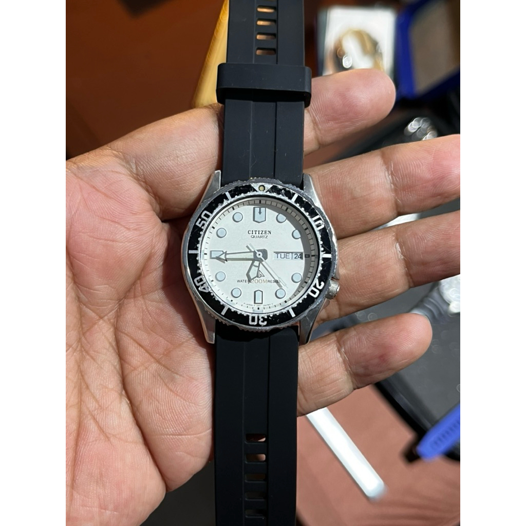 Citizen Quartz Diver Promaster White Dial (Extremely Rare)