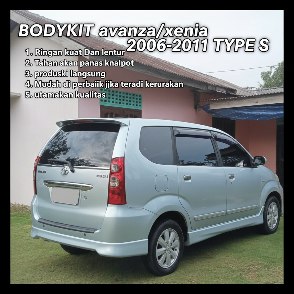 bodykit Avanza 2006-2009 type s bodikit AVANSA S