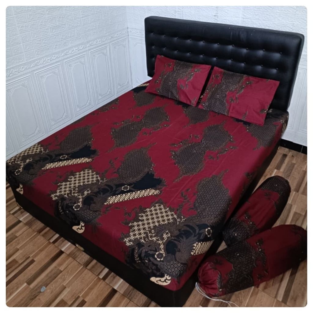 Sprei set Premium katun halus / katun lokal / sprei new motif