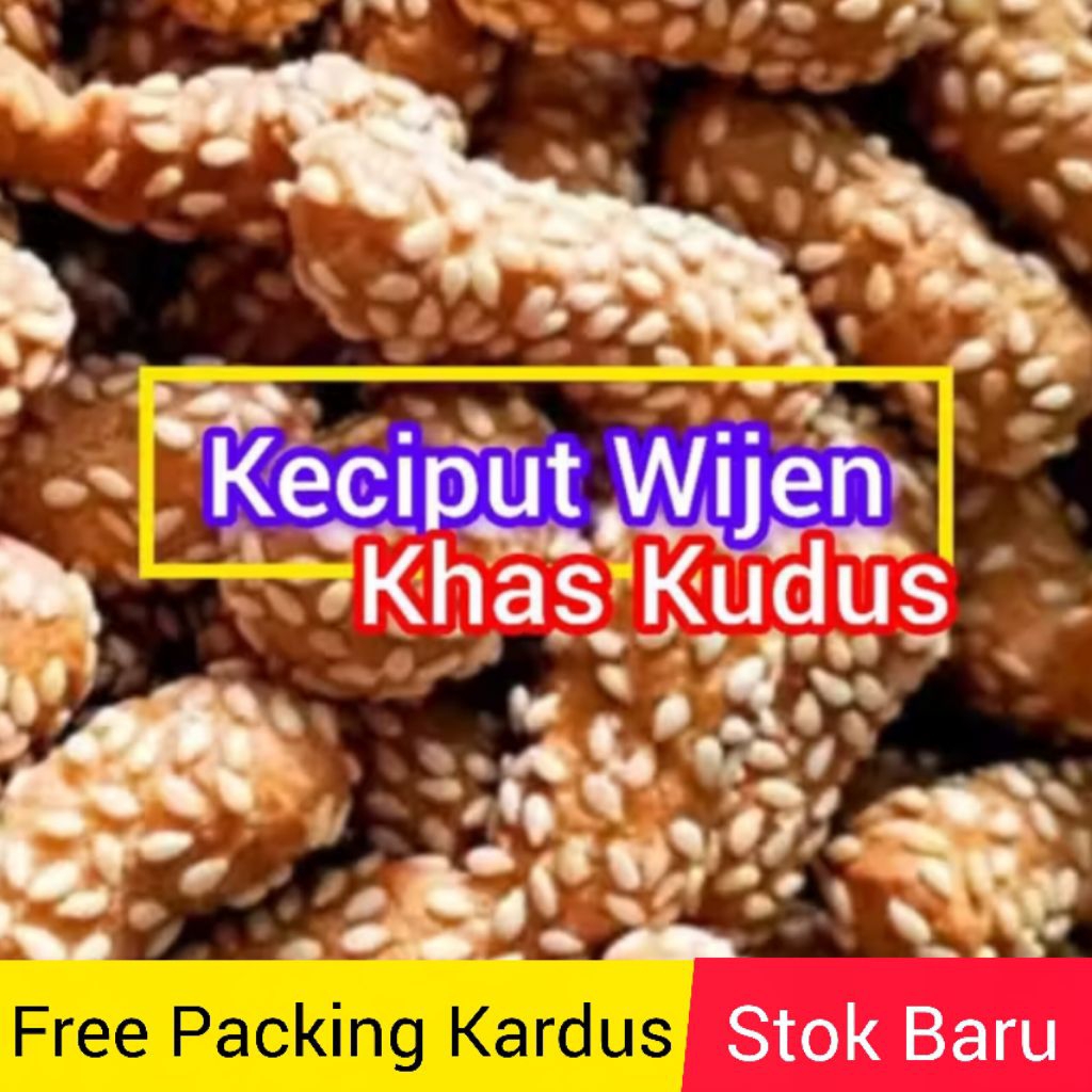 Keciput Wijen Khas Kudus - Camilan Gurih Renyah Manos Dan Nikmat