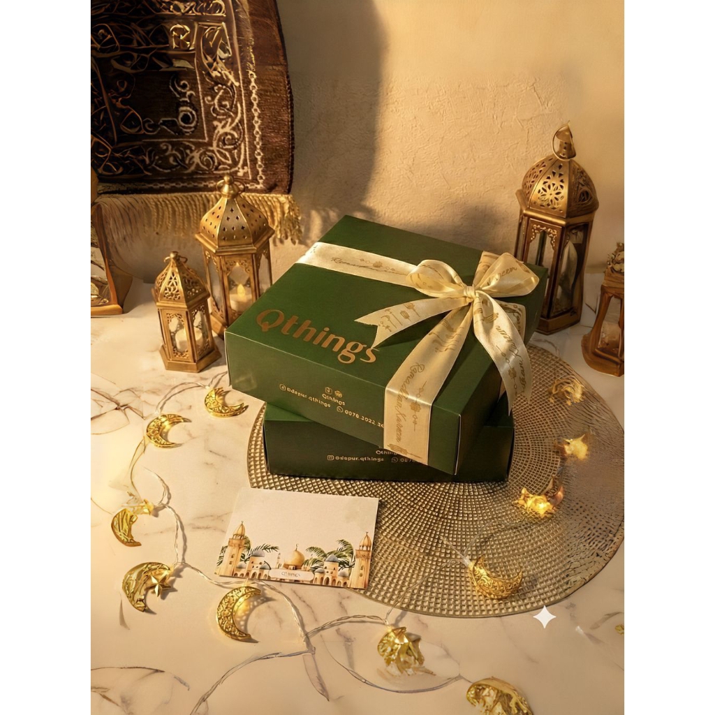 QTHINGS Hampers Ramadhan Macaroni Schotel Panggang 20x20cm